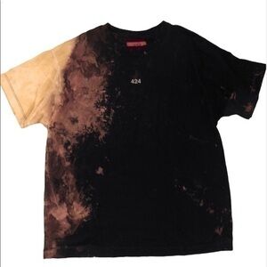424 Tie Dye Short Sleeve T-Shirt Size L